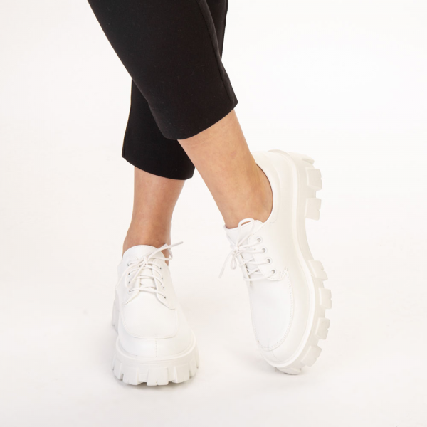 Γυναικεία casual παπούτσια  Regan λευκά - Kalapod.gr